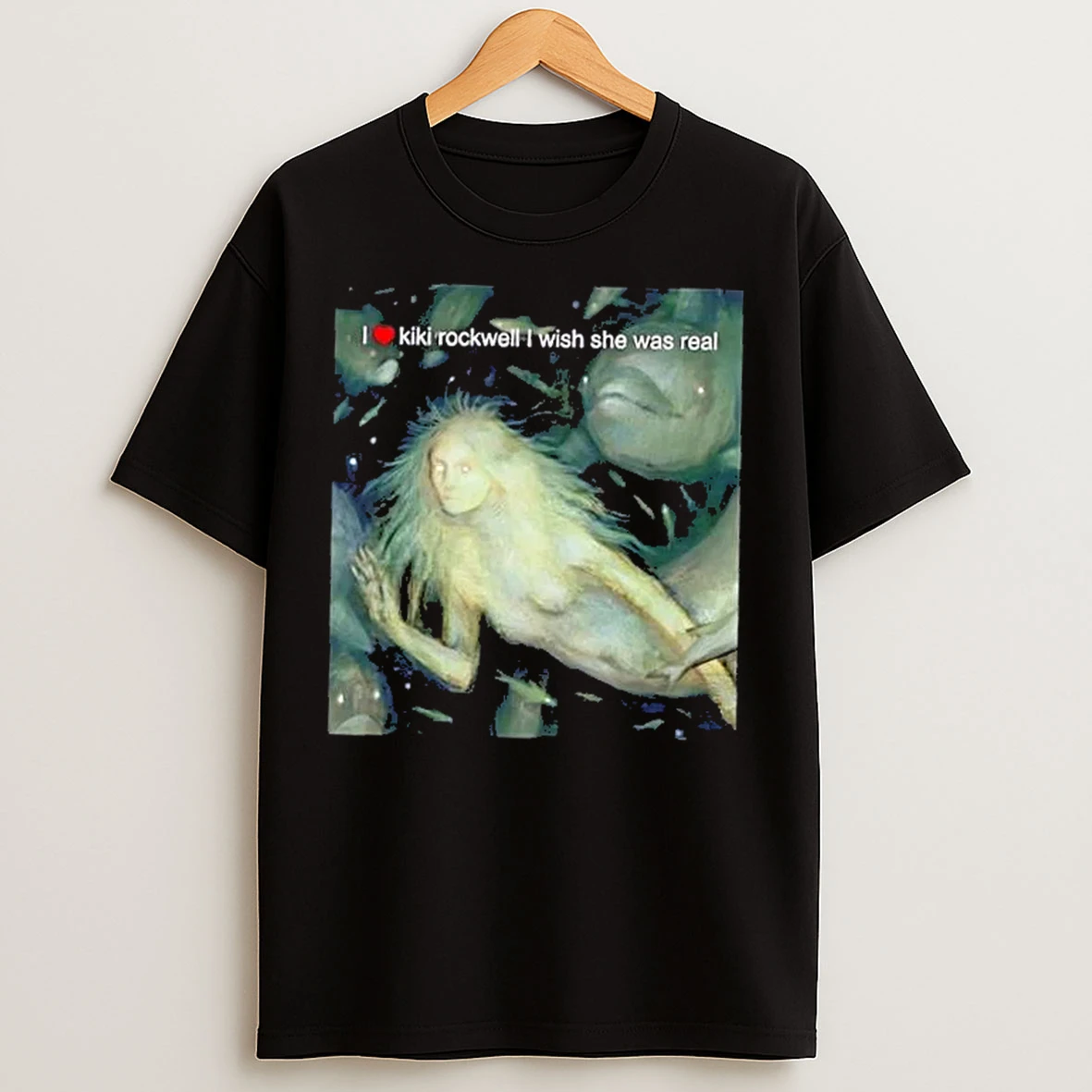 Classic I Love Kiki Rockwell I Wish She Was Real Vintage T Shirts