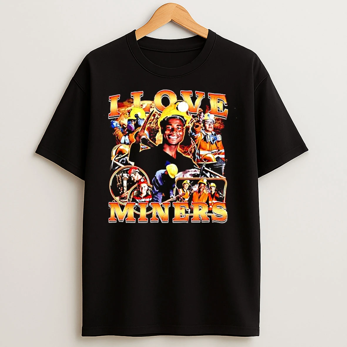 Classic I Love Miners Minors Graphic T Shirts