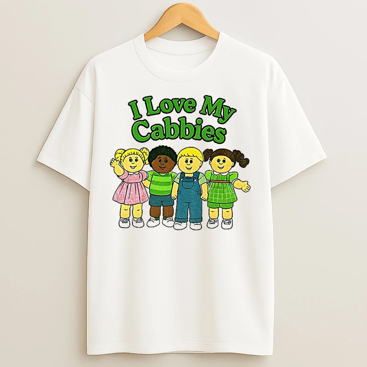 Classic I Love My Cabbies Retro 80s Nostalgia T Shirts