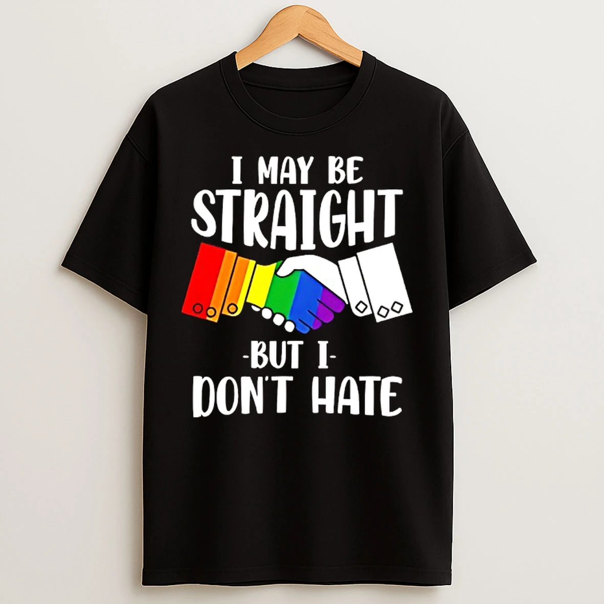 Classic I May Be Straight But I Dont Hate Lgbt Community T Shirts