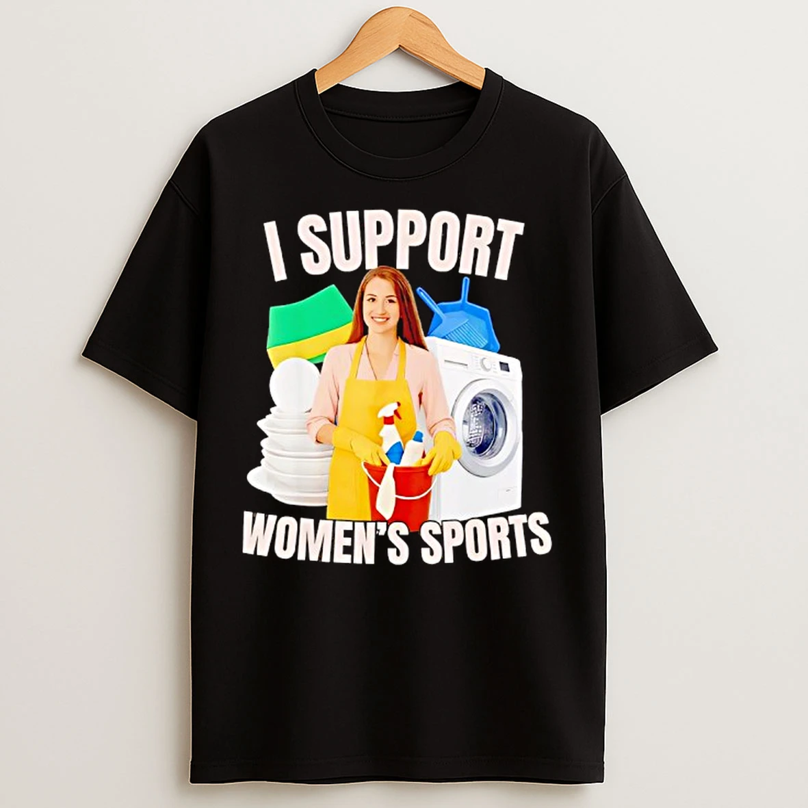 Classic I Support Womens Sports Unwearable Aduld Humor Bootleg T Shirts