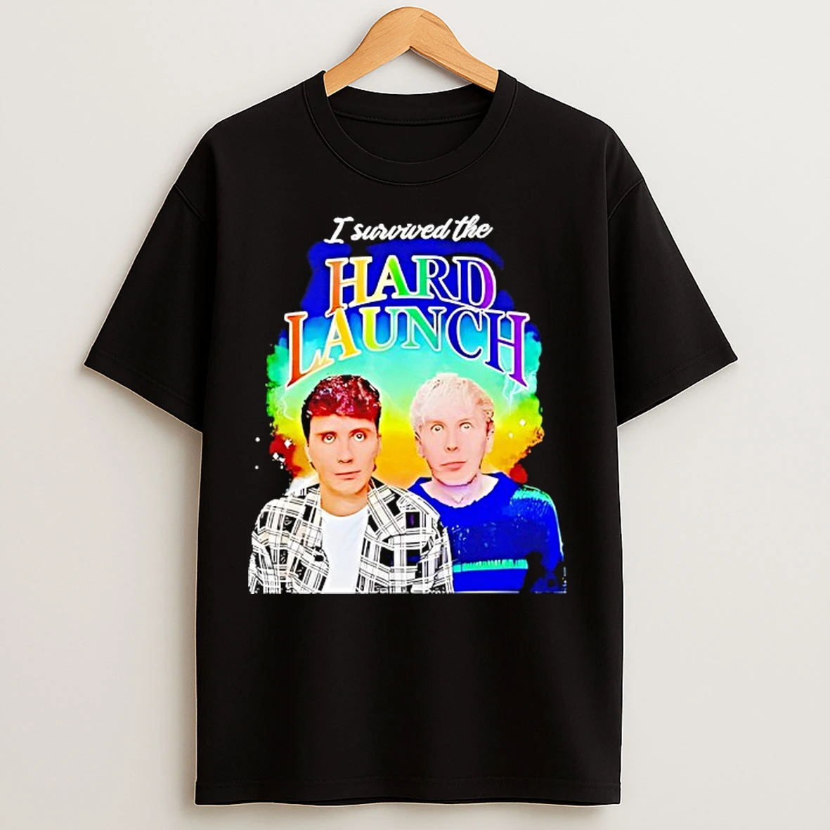 Classic I Survived The Hard Launch Dan And Phil Phan T Shirts