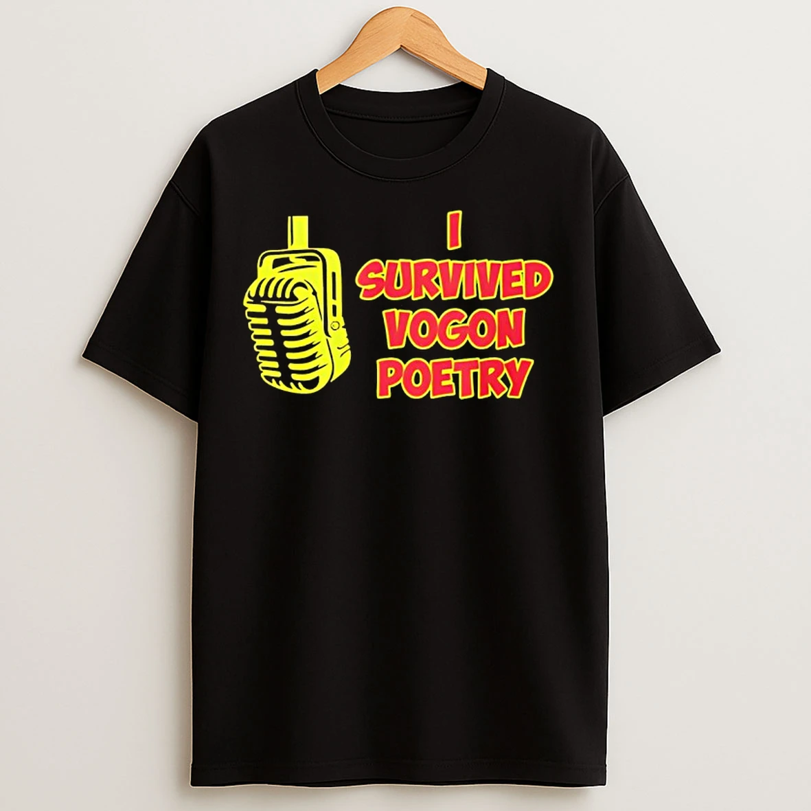 Classic I Survived Vogon Poetry Shirts T Shirts