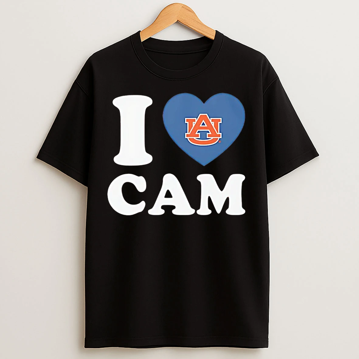 Classic I Love Cam Cameron Coleman Auburn Tigers T Shirts