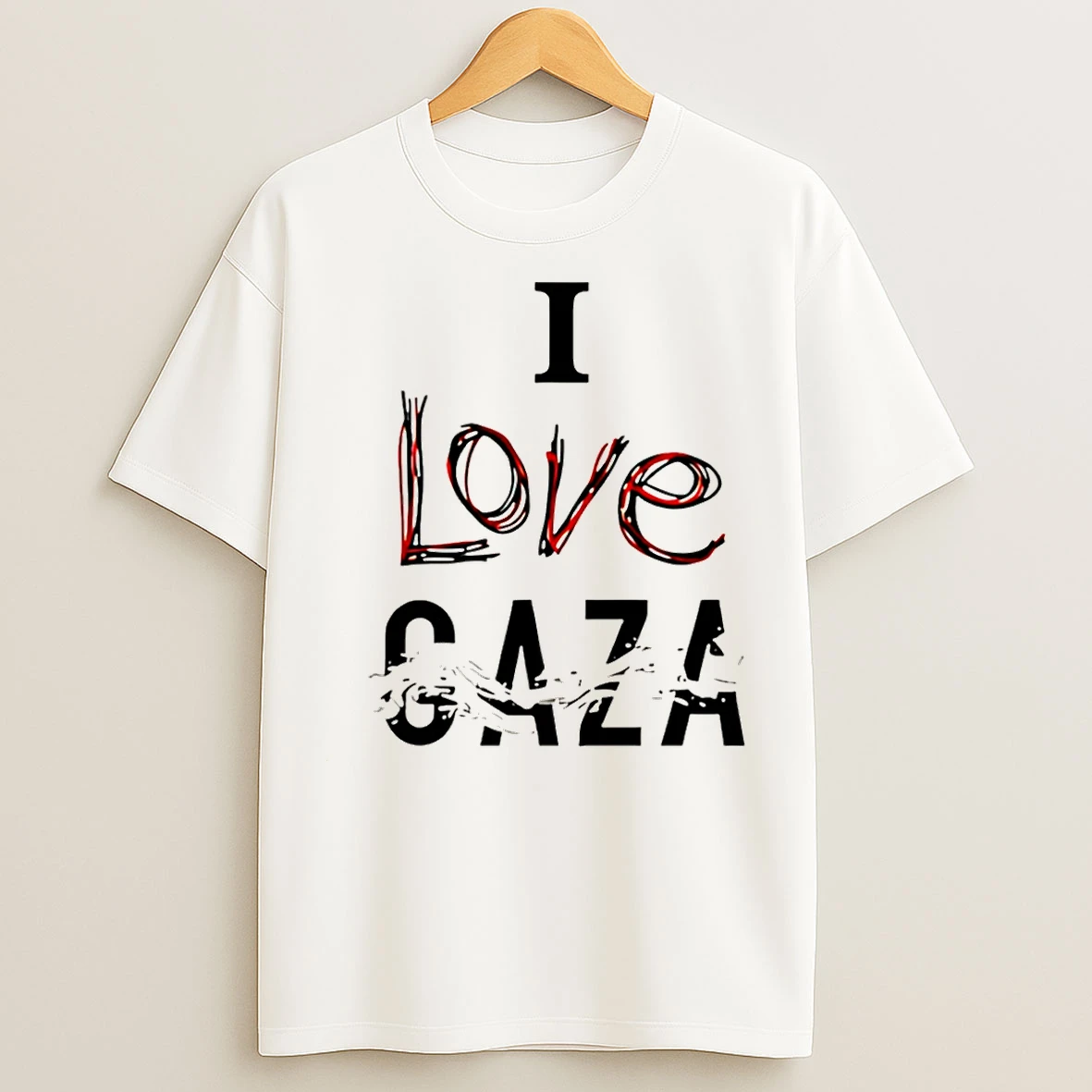 Classic I Love Gaza 2025 Christmas T Shirts