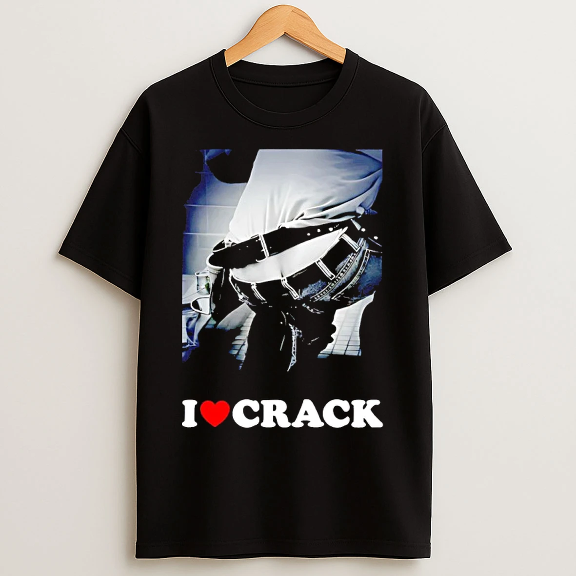 Classic I Love Crack Funny T Shirts