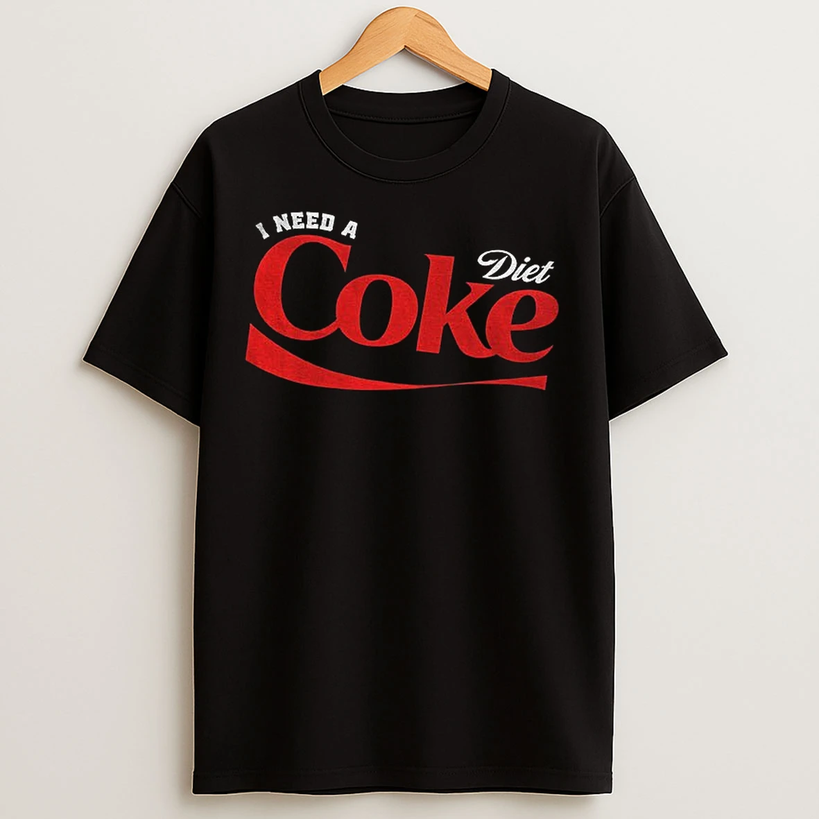 Classic I Need A Diet Coke Logo T Shirts