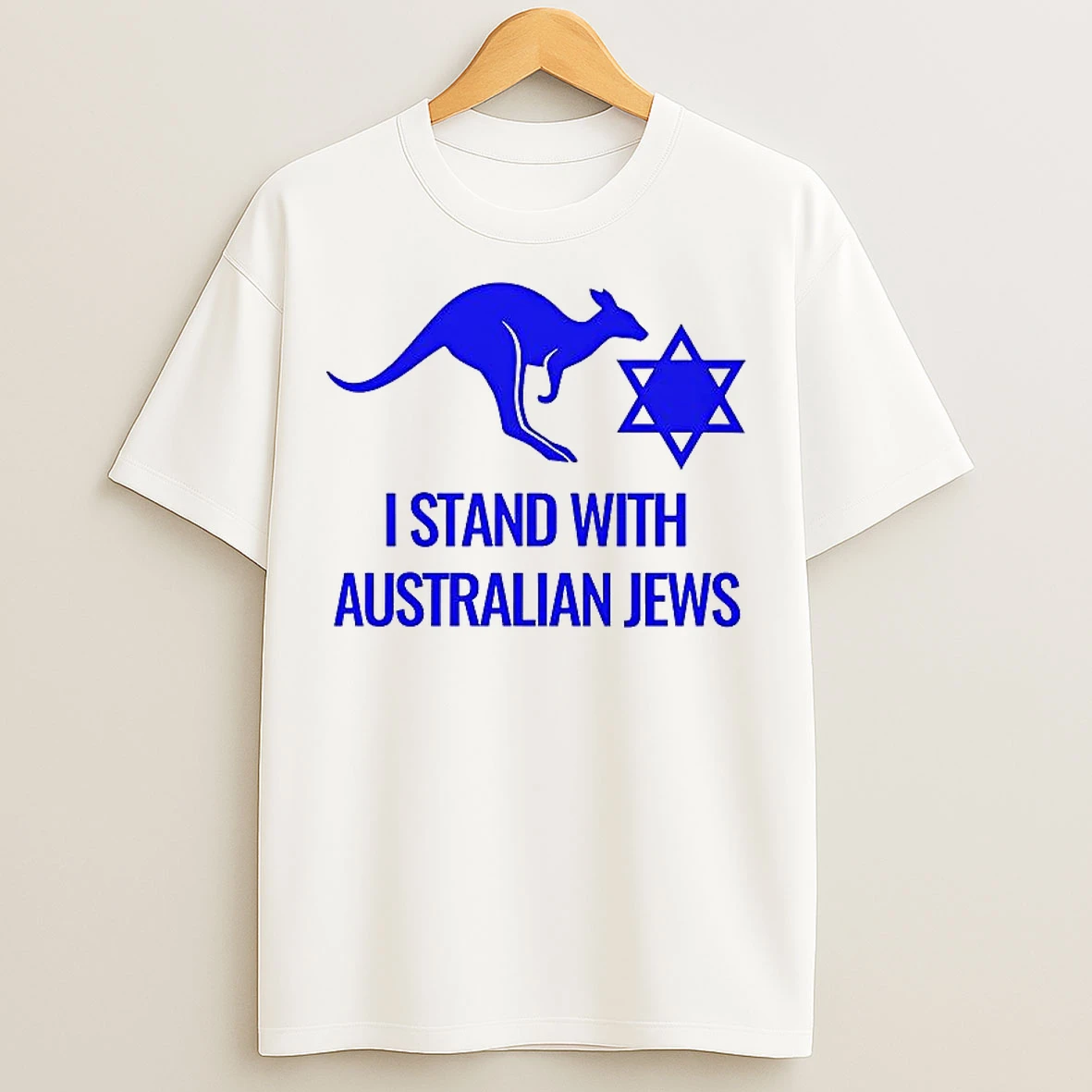 Classic I Stand With Australian Jews T Shirts