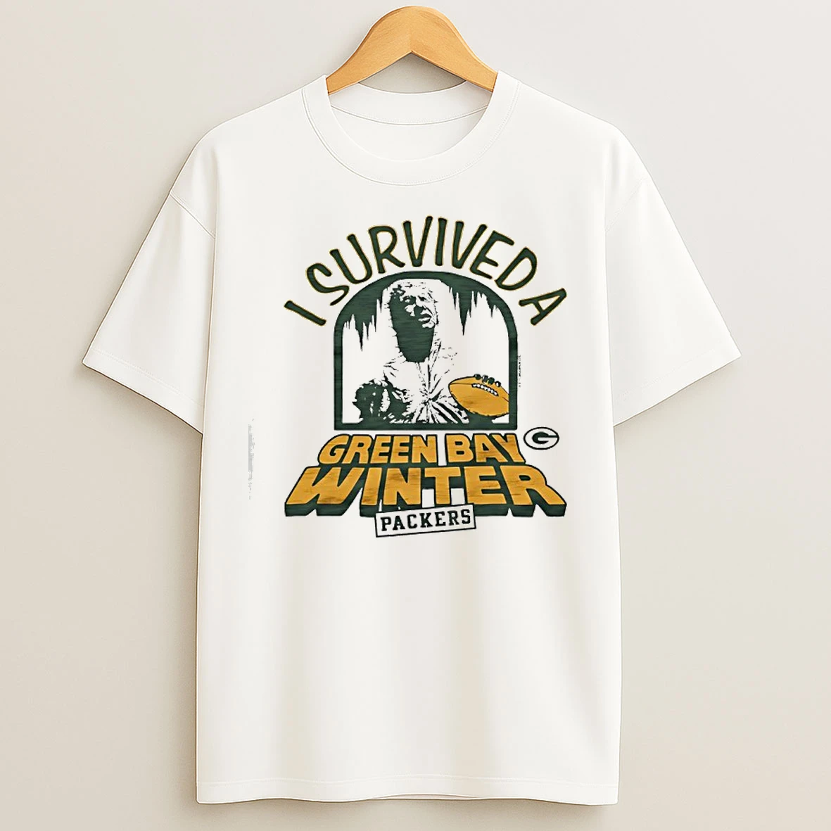Classic I Survived A Green Bay Packers Winter T Shirts