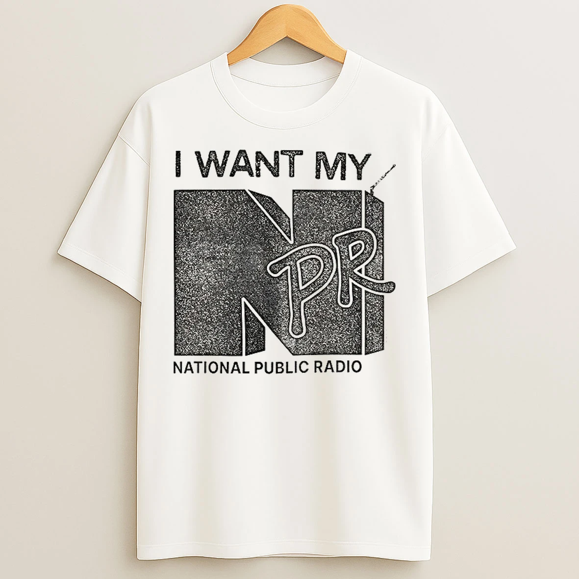 Classic I Want My Npr National Public Radio T Shirts