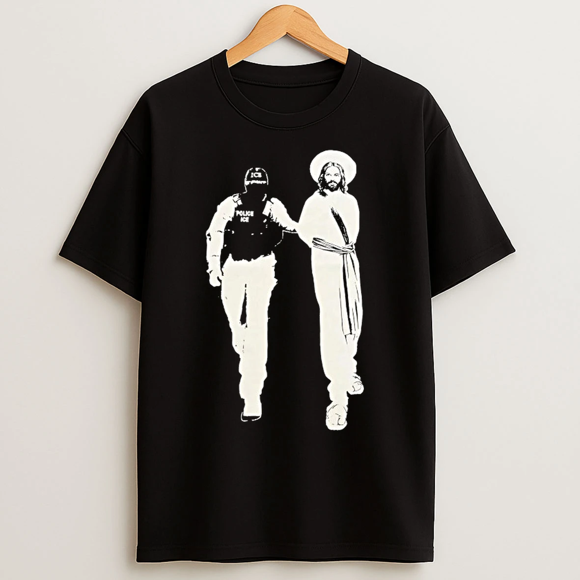 Classic Ice Detaining Jesus T Shirts