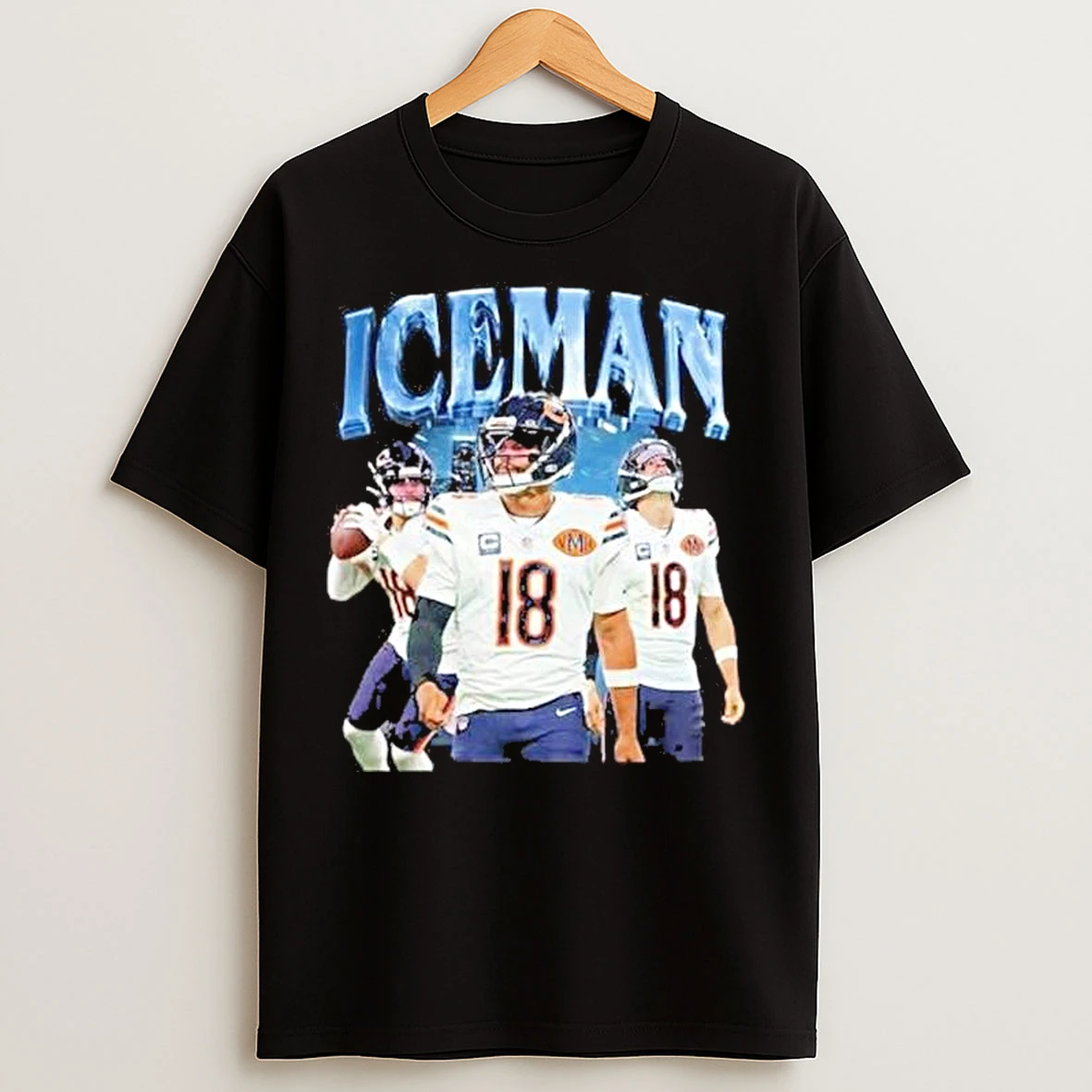 Classic Iceman Caleb Williams Vintage T Shirts