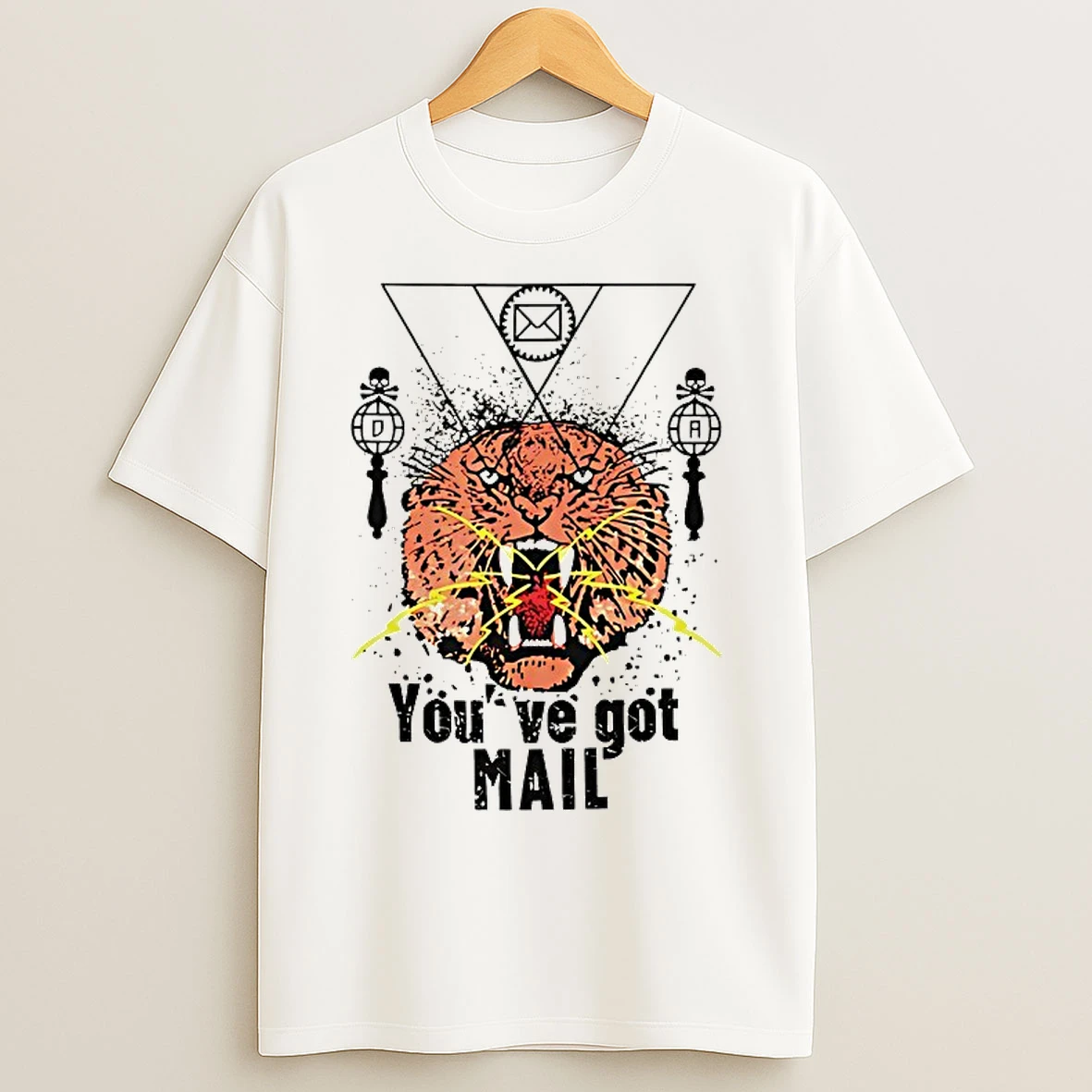 Classic Illuminati Tiger Youve Got Mail T Shirts