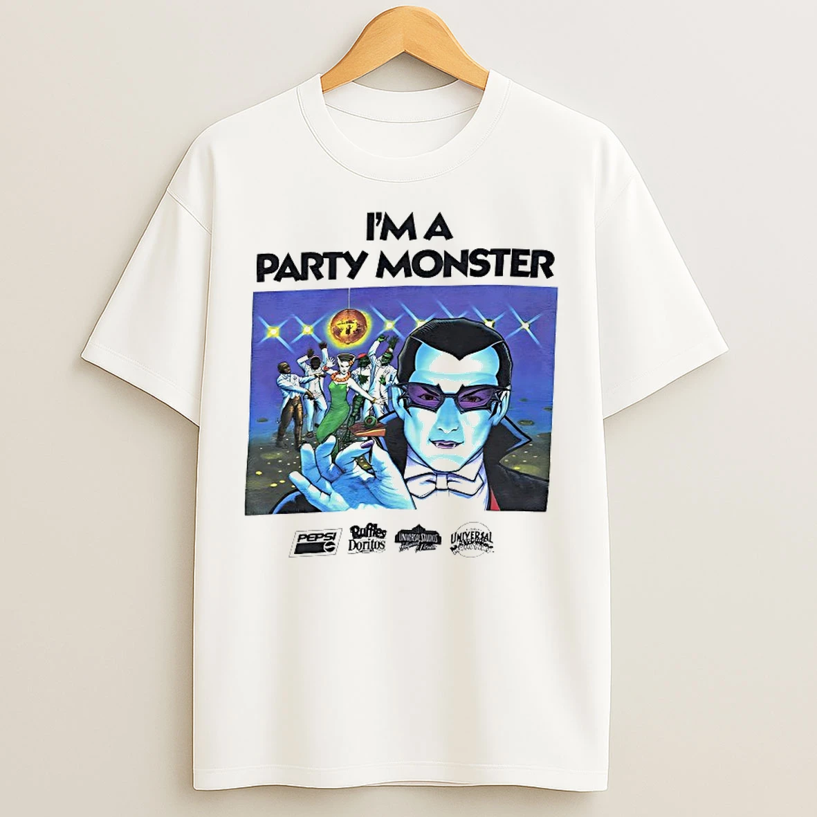 Classic Im A Party Monster Pepsi Ruffles Doritos And Universal T Shirts