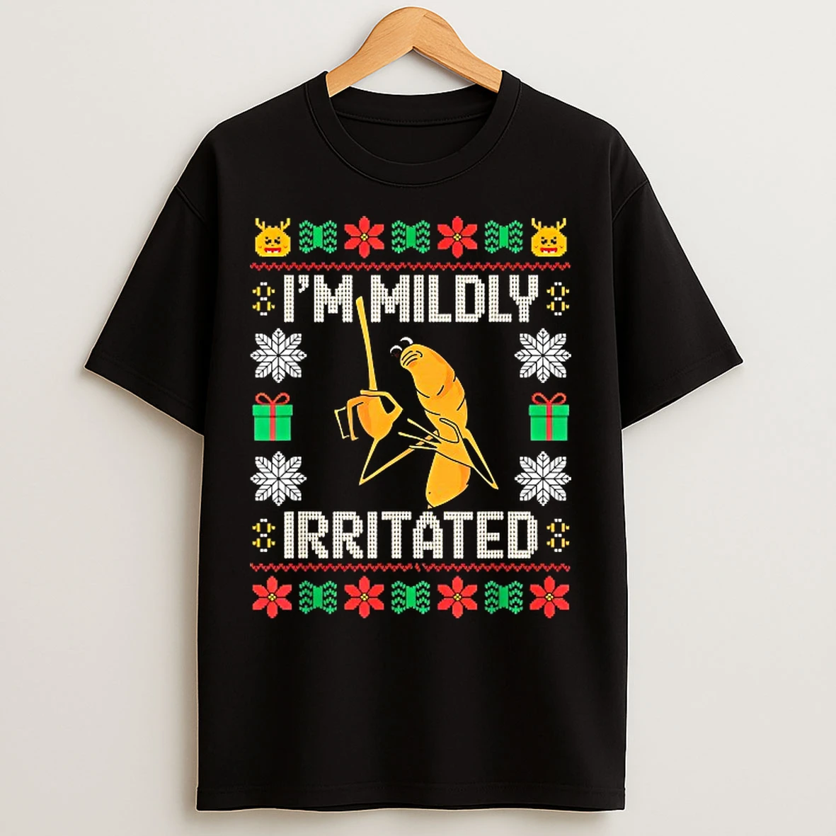 Classic Im Mildly Irritated Marcus Worm Christmas T Shirts