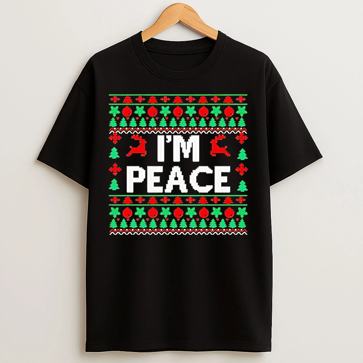 Classic Im Peace Christmas 2025 T Shirts