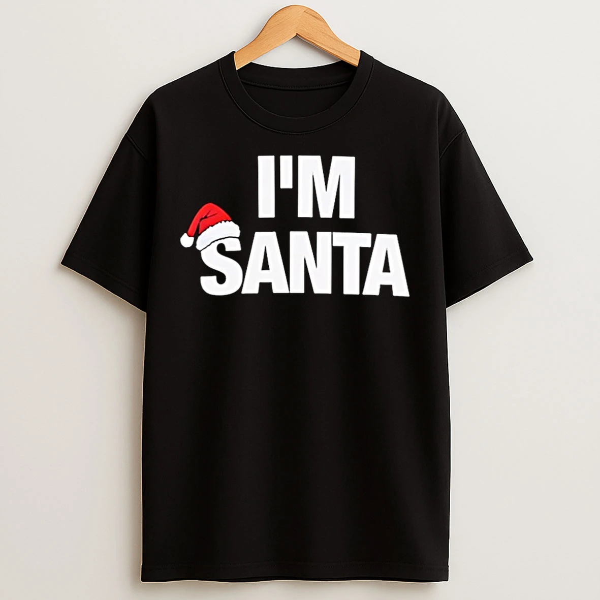 Classic Im Santa Santa Hat Christmas Christmas T Shirts