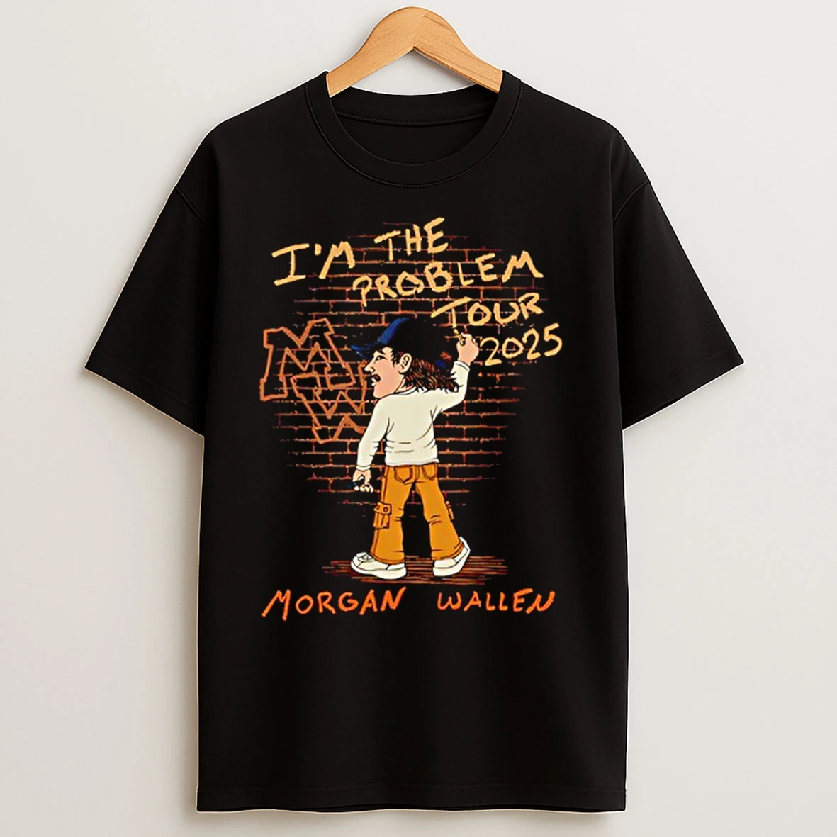 Classic Im The Problem Tour Morganwallen T Shirts