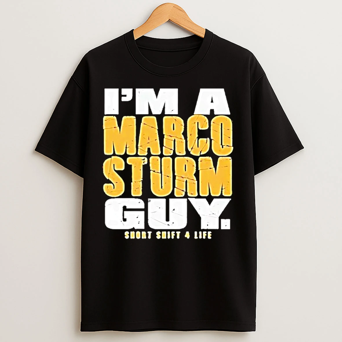 Classic Im A Marco Sturm Guy Short Shift 4 Life T Shirts