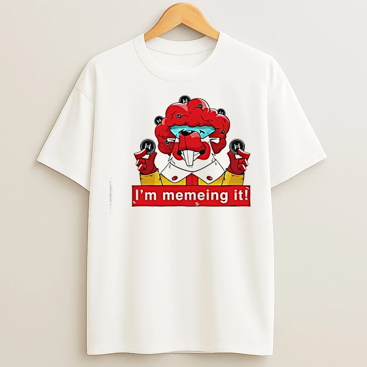 Classic Im Memeing It Cartoon T Shirts