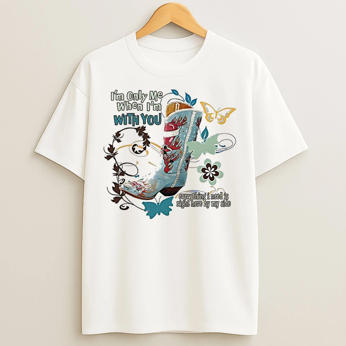 Classic Im Only Me When Im With You T Shirts