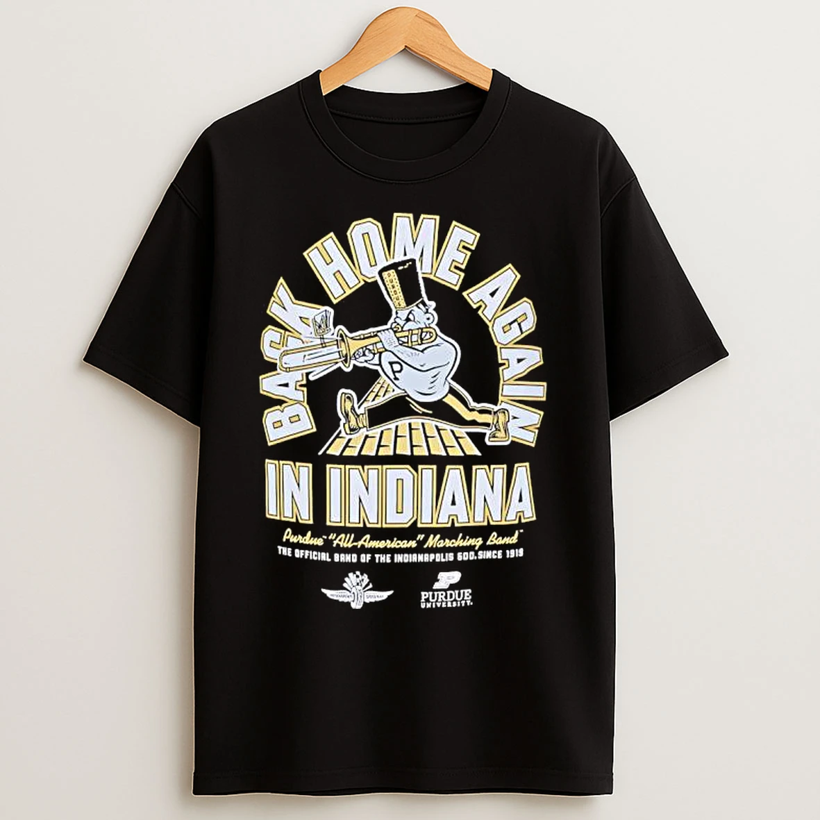 Classic In Indianapolis Motor Speedway Purdue Back Home Again T Shirts