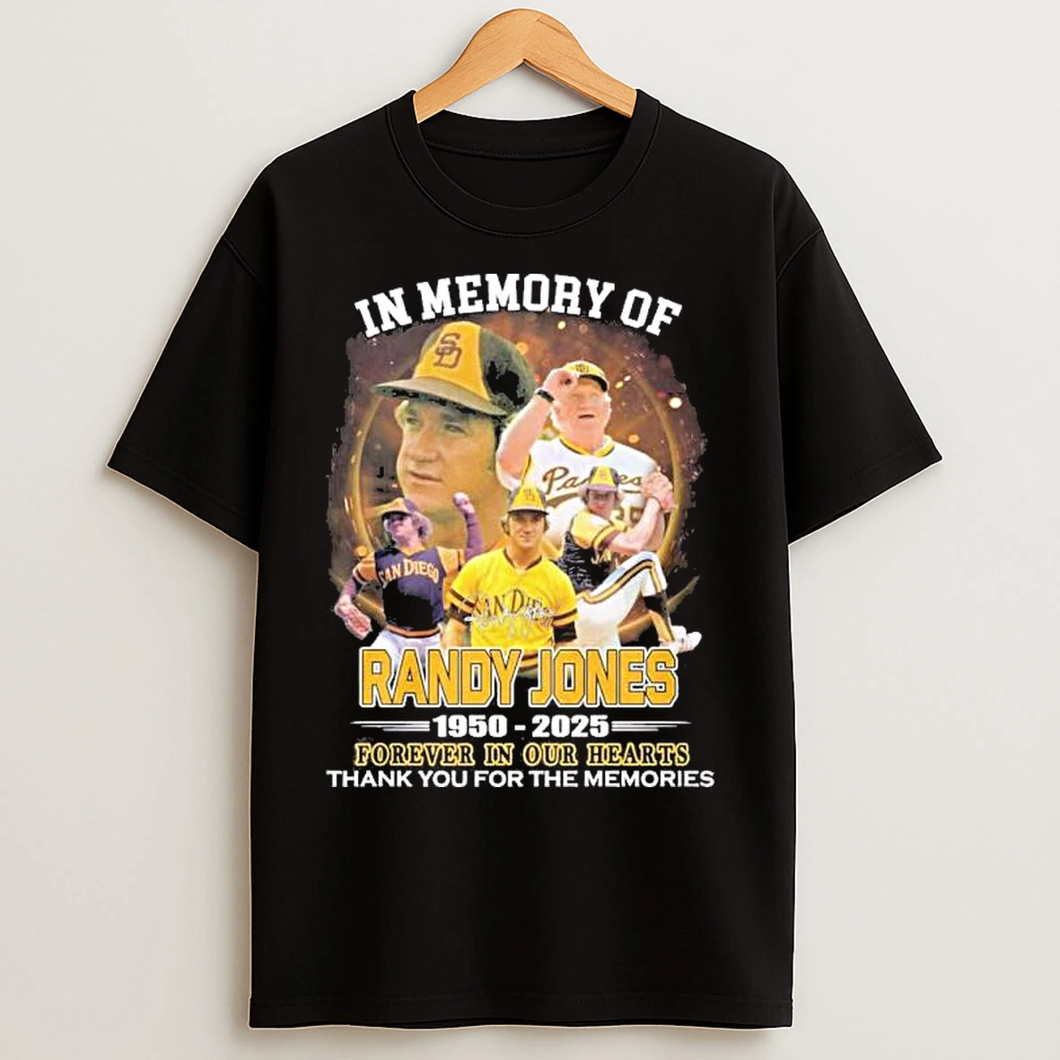 Classic In Memory Of Randy Jones 1950 2025 Forever In Our Hearts T Shirts