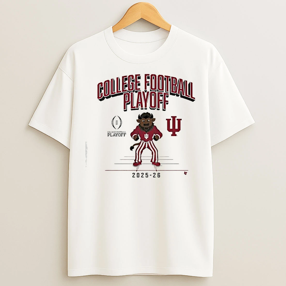Classic Indiana Football 2025 Cfp Mascot 2025 26 T Shirts