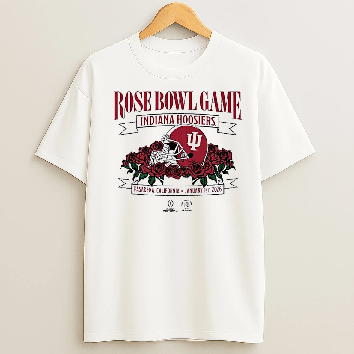 Classic Indiana Football 2025 Rose Bowl Game Jan 1st Pasadena Ca T Shirts