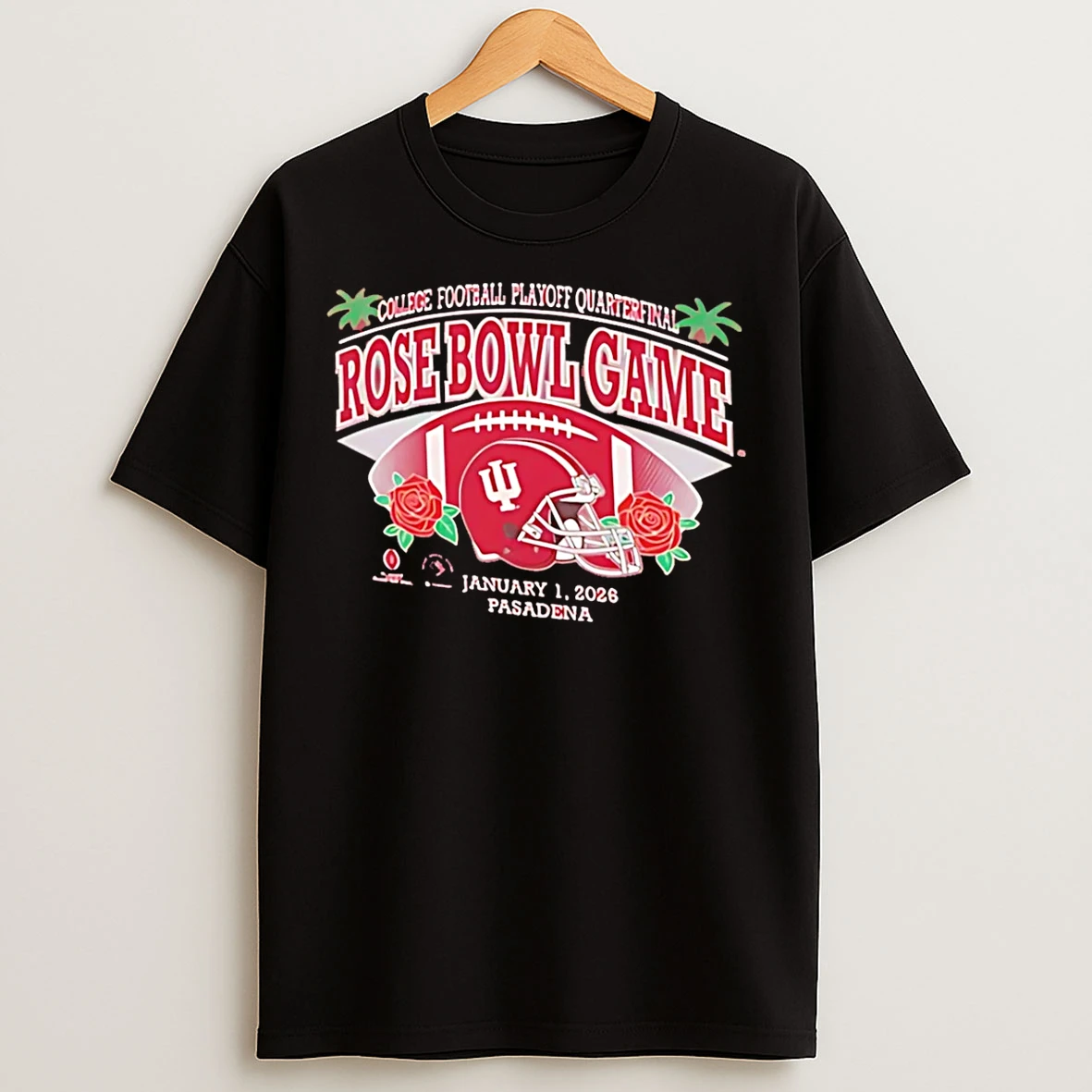 Classic Indiana Football 2026 Rose Bowl T Shirts