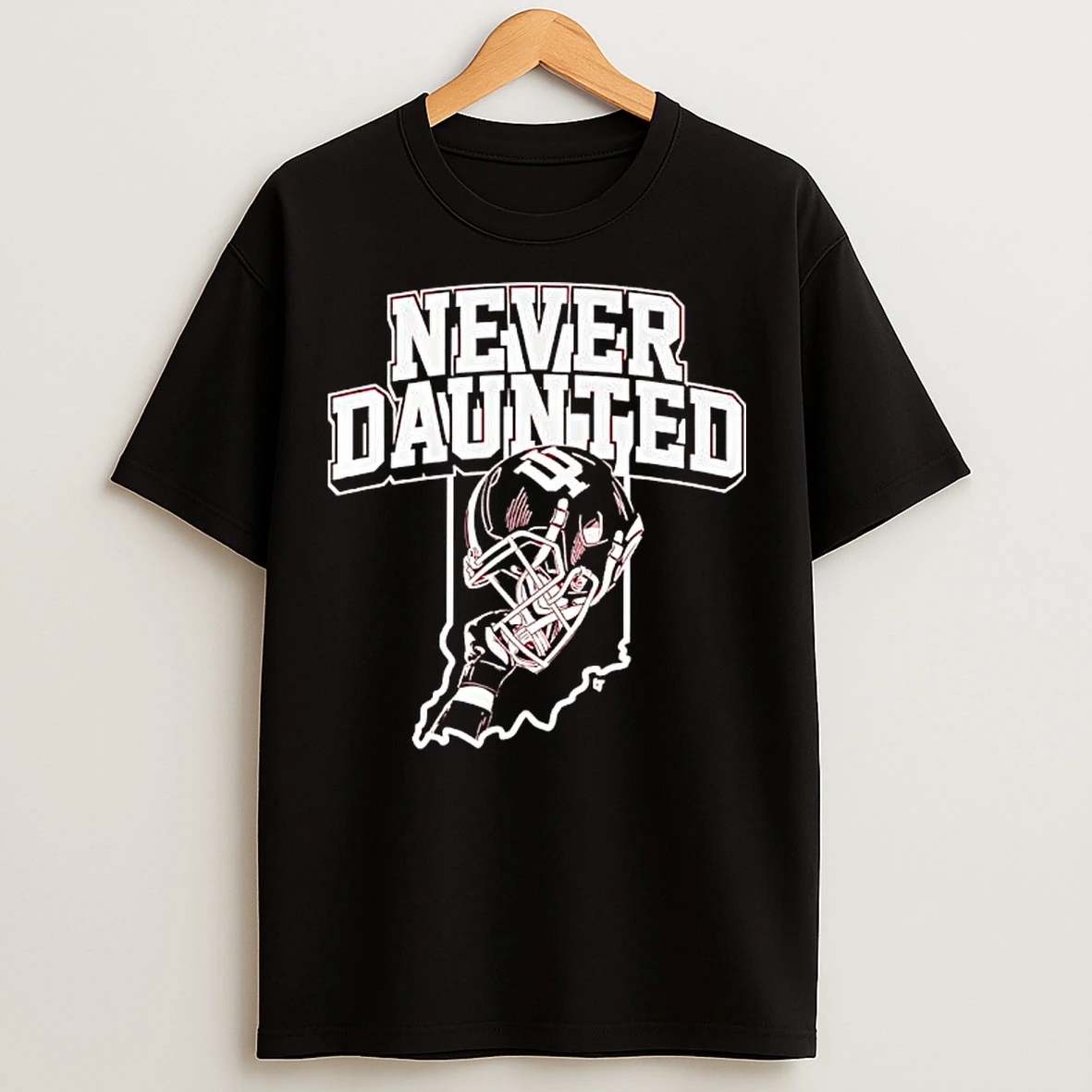 Classic Indiana Football Never Daunted T Shirts
