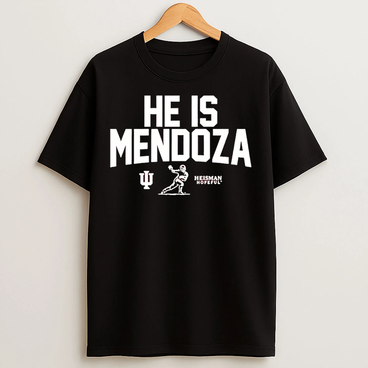 Classic Indiana Hoosier Football He Is Mendoza Heisman Hopeful T Shirts