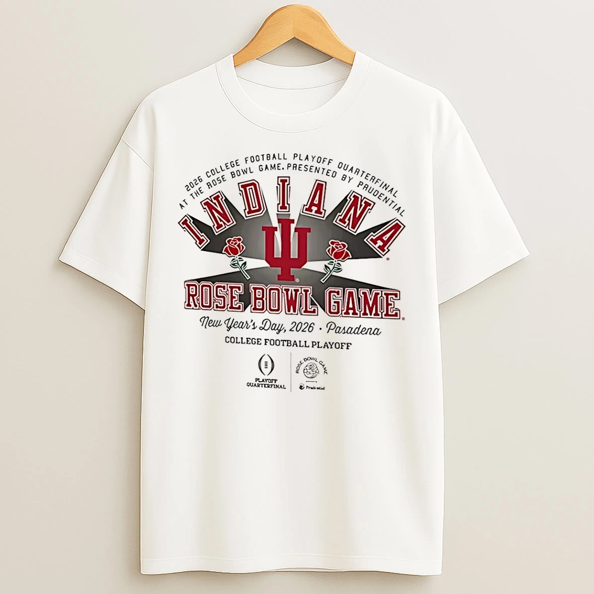 Classic Indiana Hoosiers 2025 26 Rose Bowl Game T Shirts