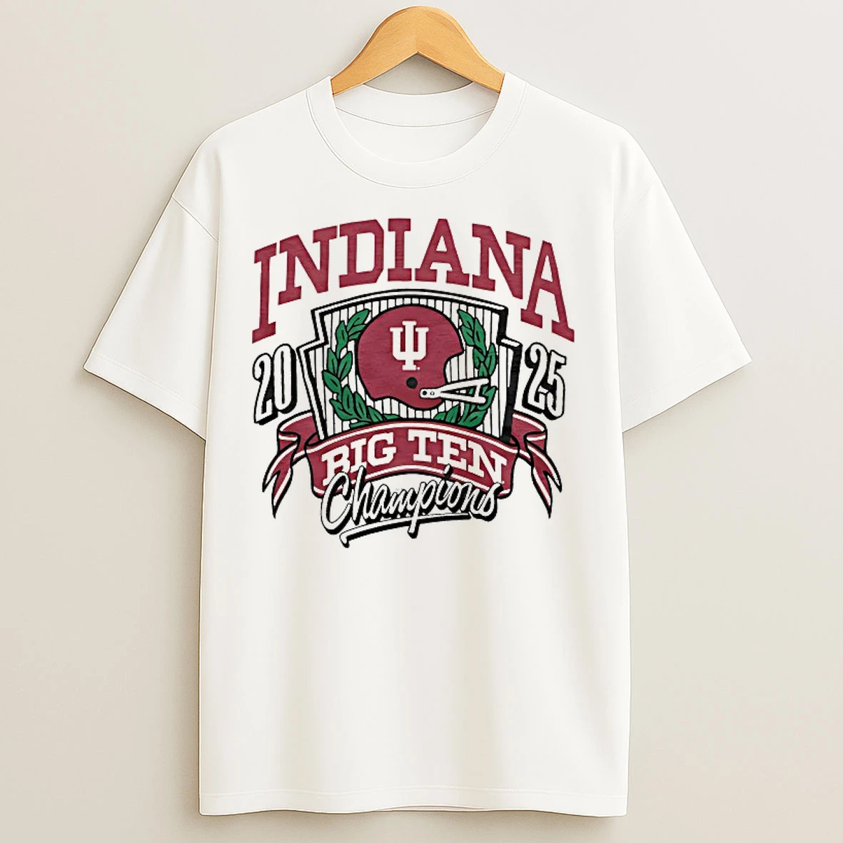 Classic Indiana Hoosiers 2025 Big Ten Champions T Shirts