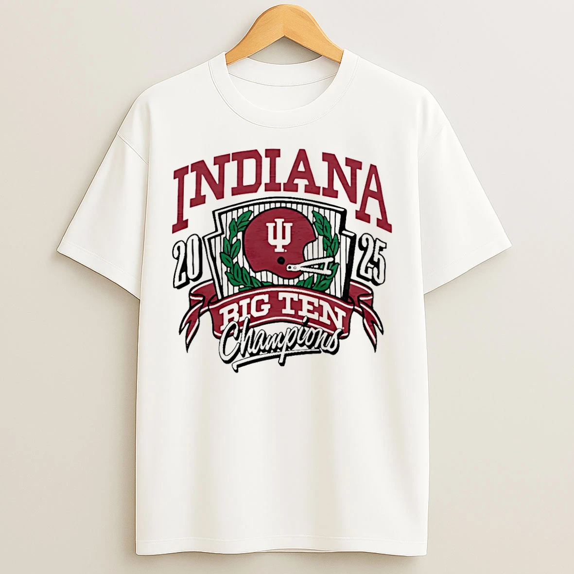 Classic Indiana Hoosiers 2025 Big Ten Champions Vintage T Shirts