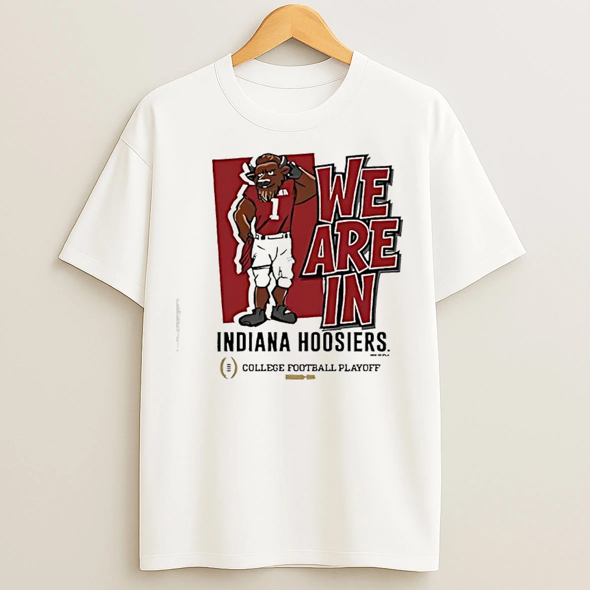 Classic Indiana Hoosiers 2025 Cfp Bound Mascot T Shirts
