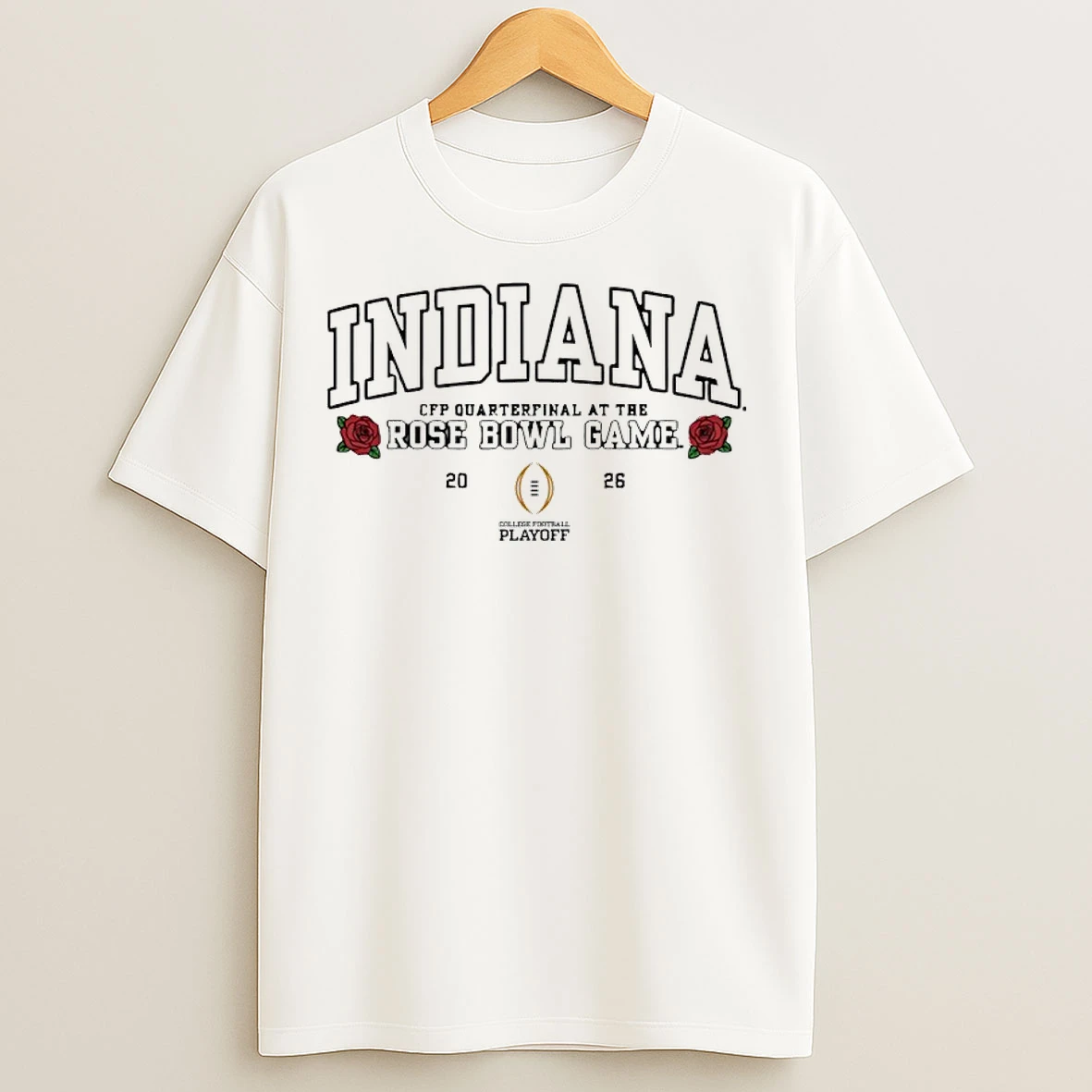 Classic Indiana Hoosiers 2026 Cfp Quarterfinal At The Rose Bowl Game T Shirts