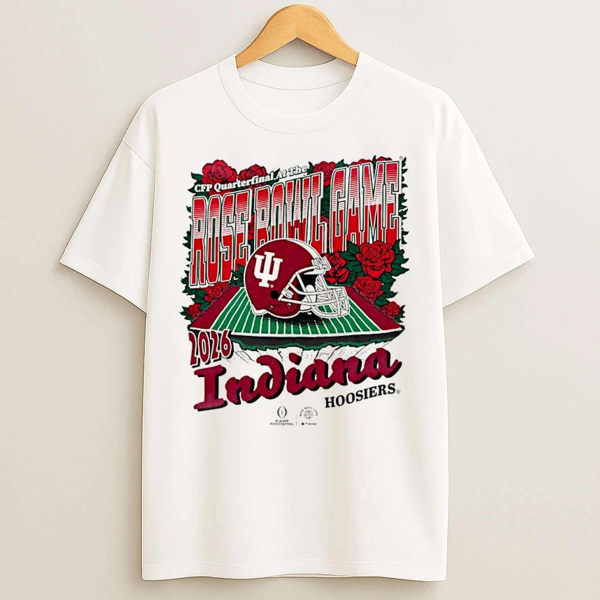 Classic Indiana Hoosiers 2026 Cfp Rose Bowl Game T Shirts
