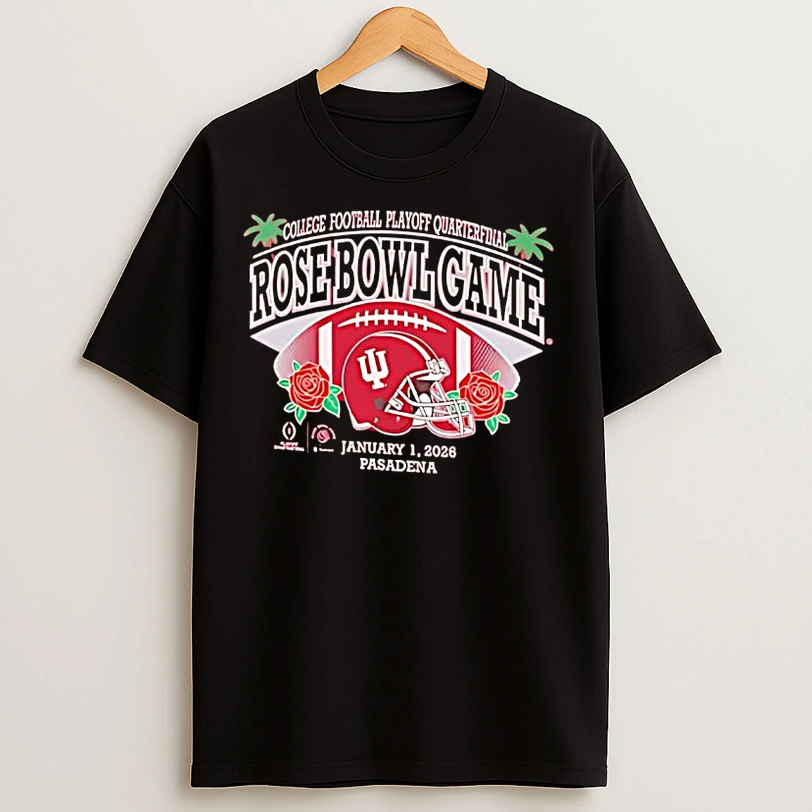 Classic Indiana Hoosiers 2026 Rose Bowl Game College Football T Shirts