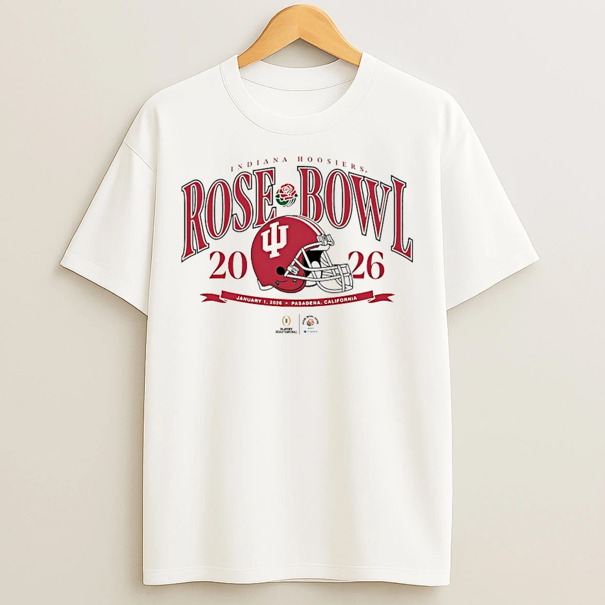 Classic Indiana Hoosiers 2026 Rose Bowl T Shirts