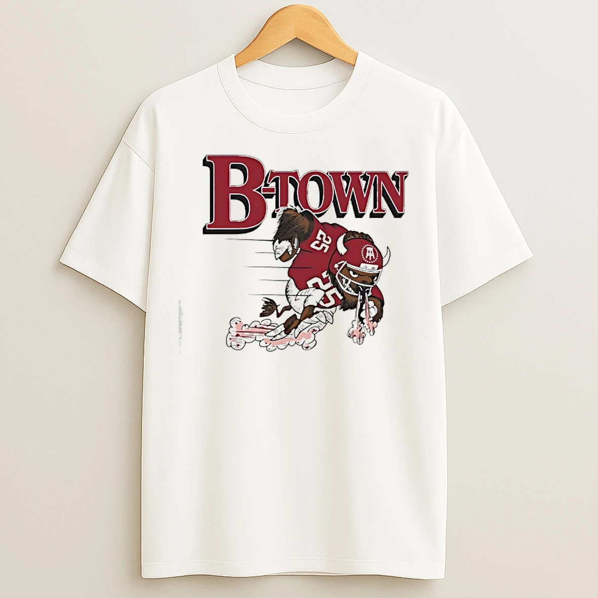 Classic Indiana Hoosiers B Town Mascot T Shirts