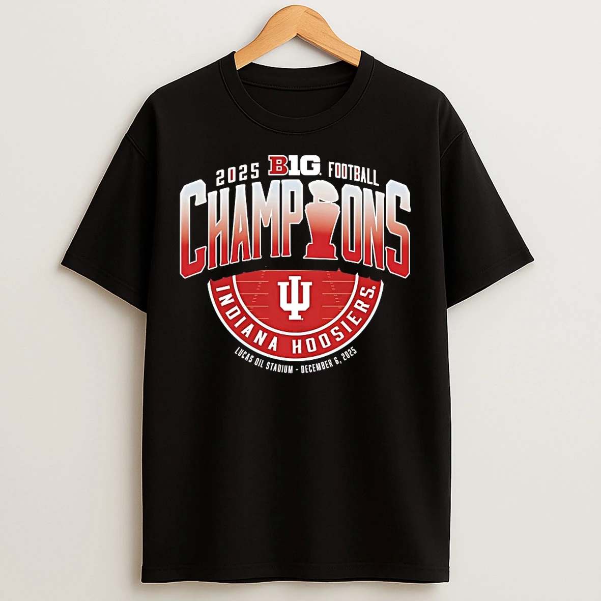Classic Indiana Hoosiers Big 10 Champions Locker Room T Shirts