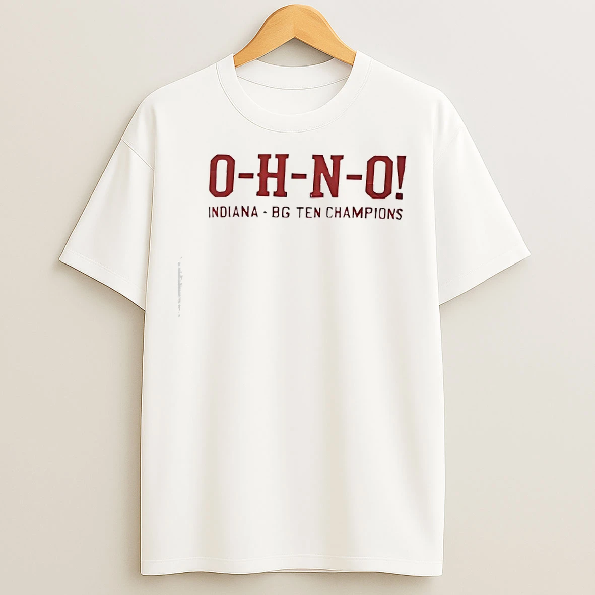 Classic Indiana Hoosiers Big Ten Champions O H N O T Shirts
