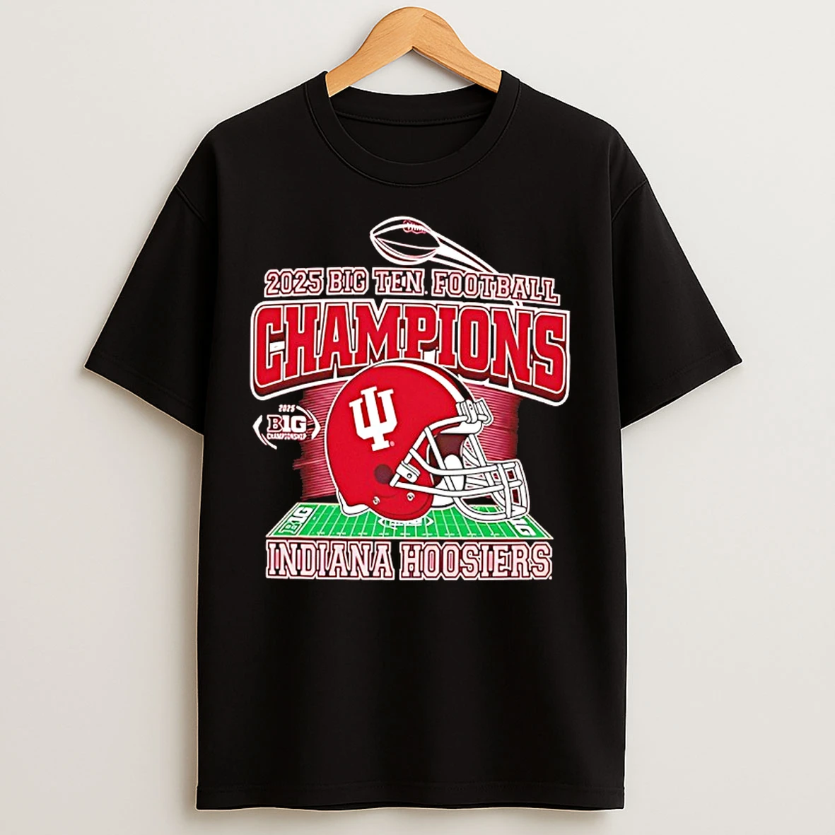 Classic Indiana Hoosiers Big Ten Football Champions 2025 T Shirts