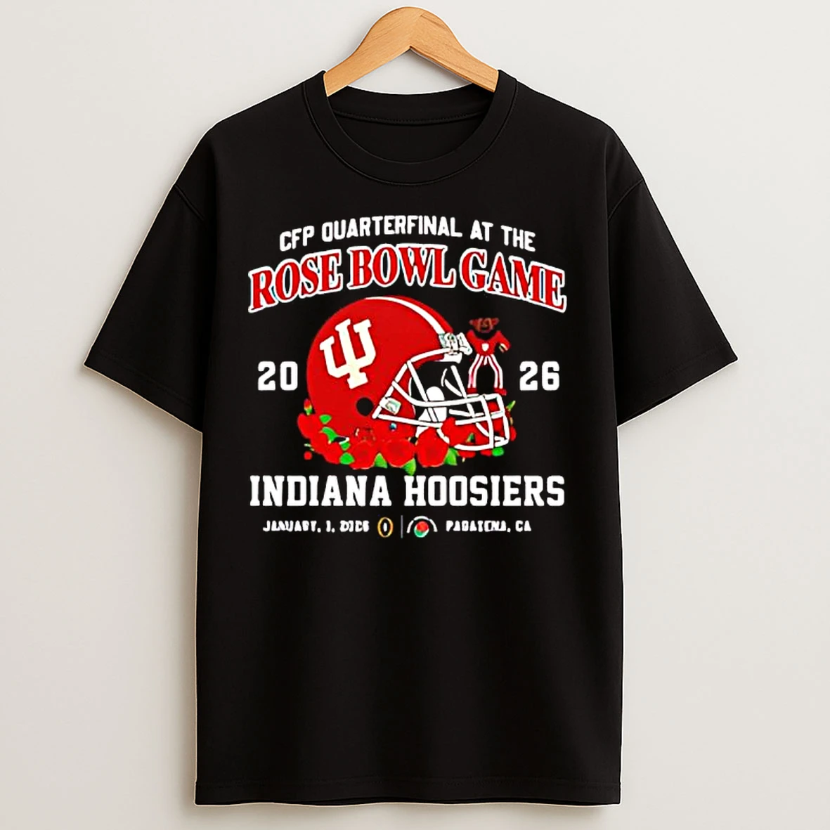 Classic Indiana Hoosiers Cfp Quarterfinal At The Rose Bowl Game T Shirts