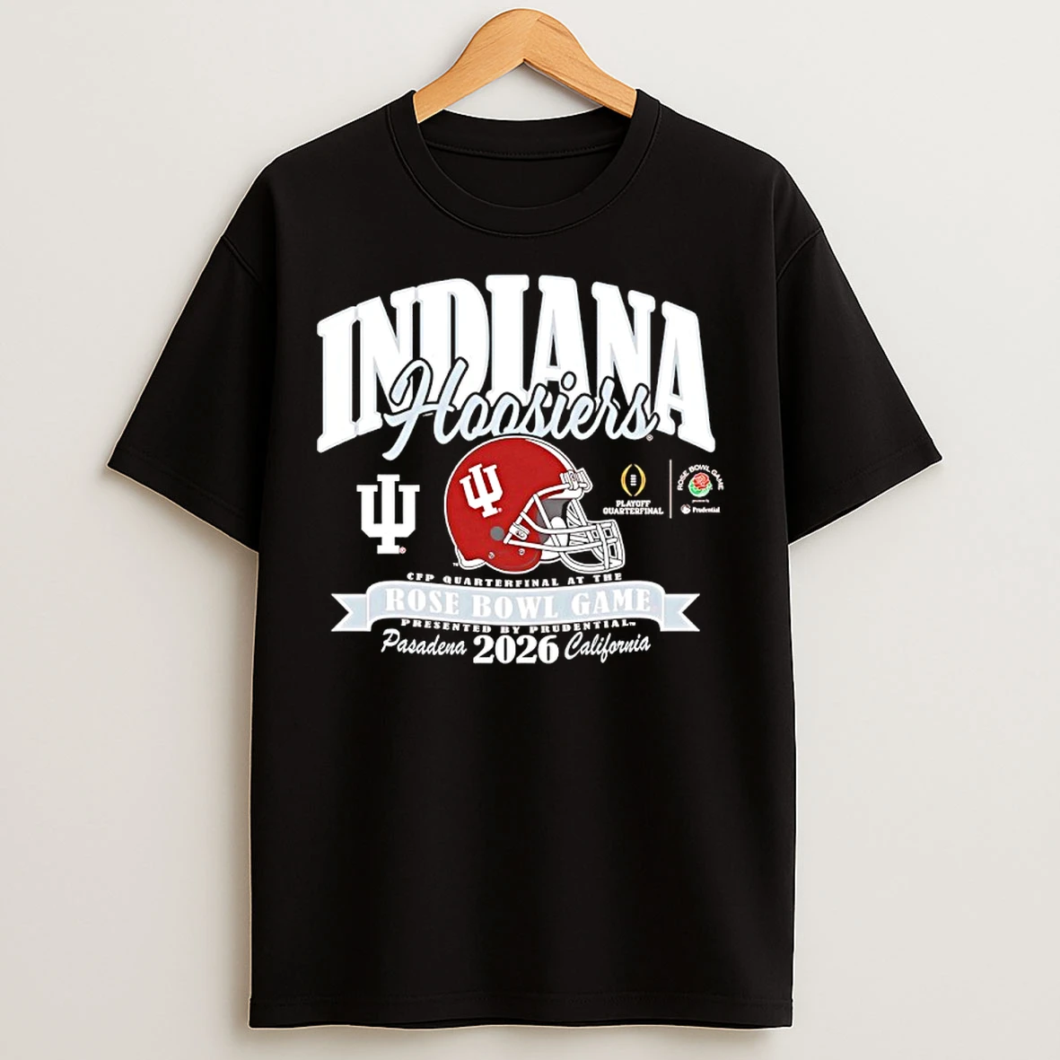 Classic Indiana Hoosiers College Football Playoff 2026 Rose Bowl Game T Shirts