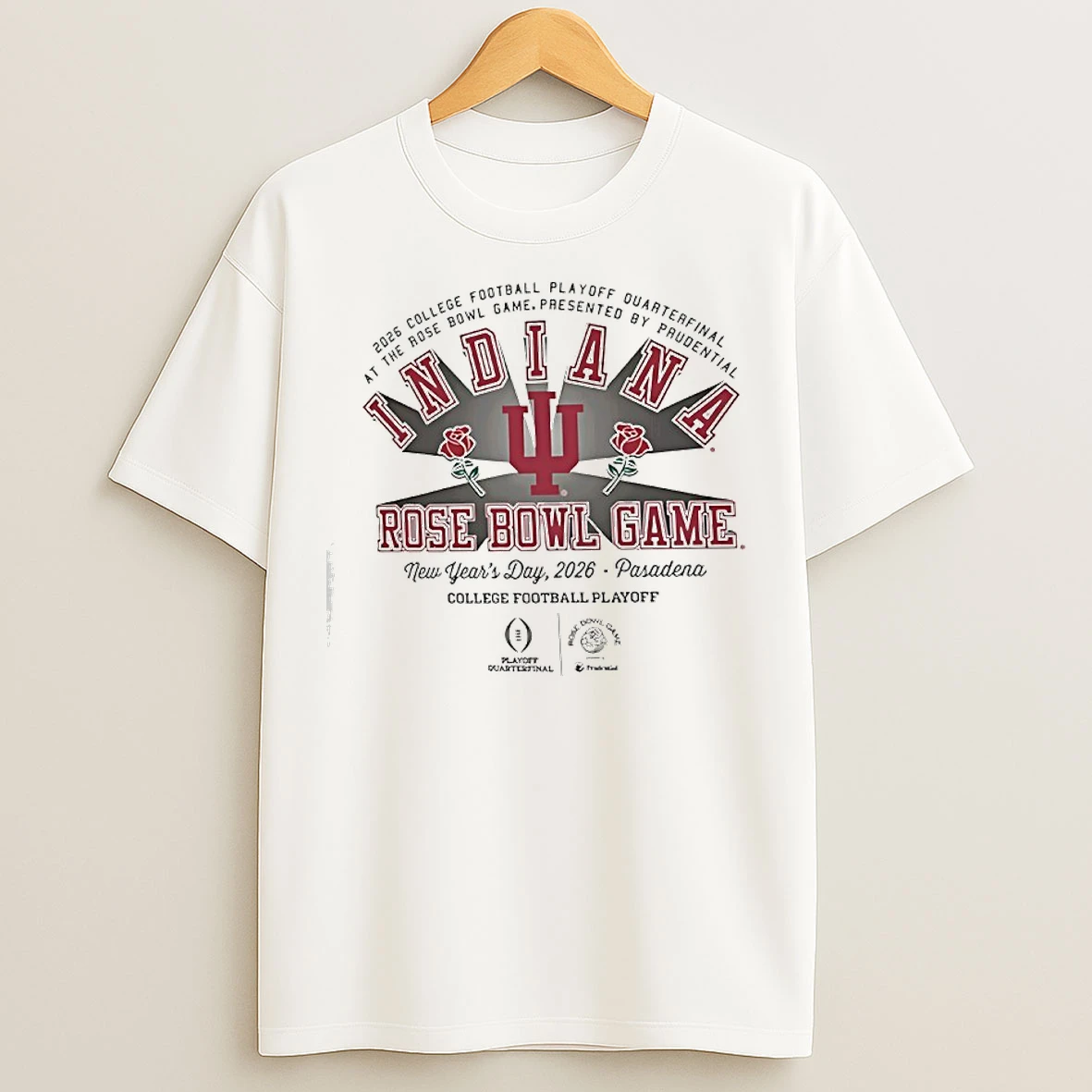Classic Indiana Hoosiers College Football Playoff Quarterfinal At The Rose Bowl Game 2026 T Shirts