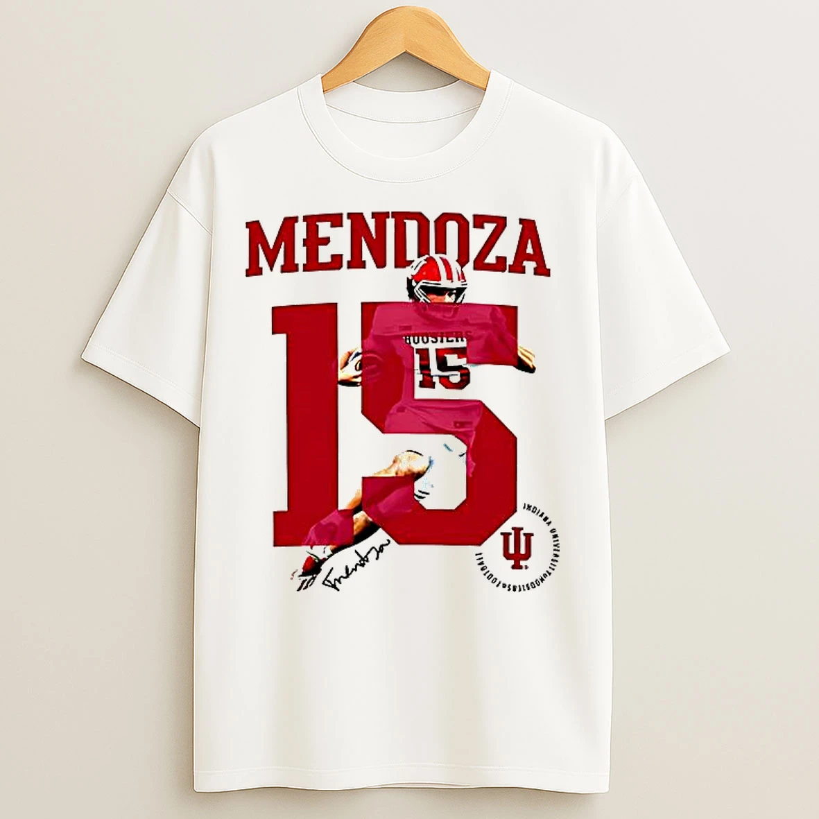 Classic Indiana Hoosiers Fernando Mendoza Graphic T Shirts