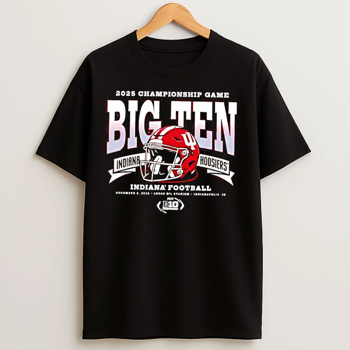 Classic Indiana Hoosiers Football 2025 Big Ten Championship Game T Shirts