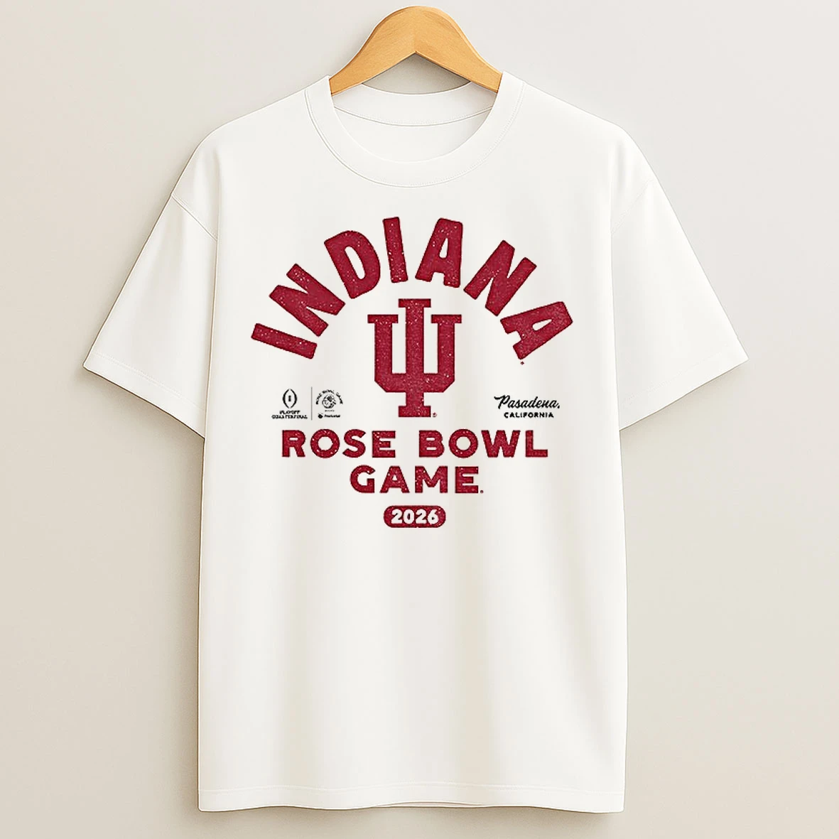 Classic Indiana Hoosiers Football 2026 Rose Bowl Game Bound Pasadena Califonia T Shirts